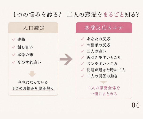 この二人、恋愛するとどうなる？を読み解きます 全13P以上♡二人の恋愛をまるごと「取扱説明書」に イメージ4