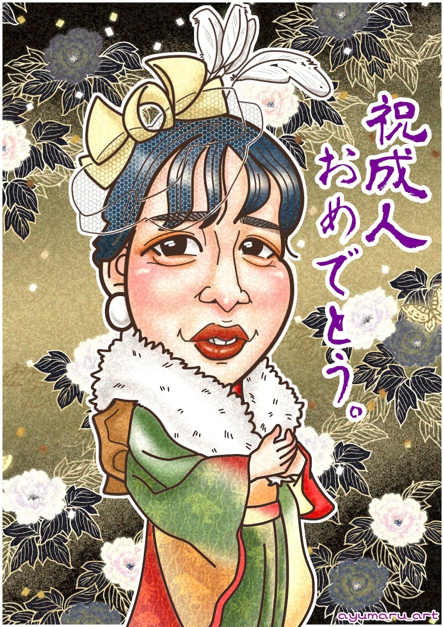 そっくりな面白可愛い似顔絵描きます ★プロ似顔絵師が描く面白可愛いそっくり似顔絵★ イメージ7