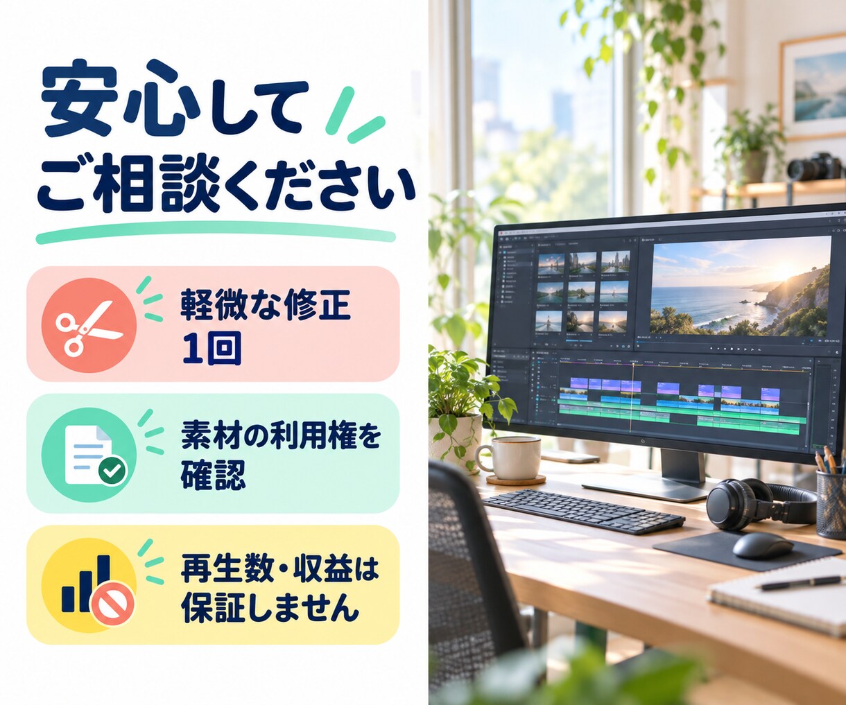 指定テーマで切り抜きまとめ動画を制作します 離れた場面をテーマで再構成｜章立て・投稿文付き イメージ5