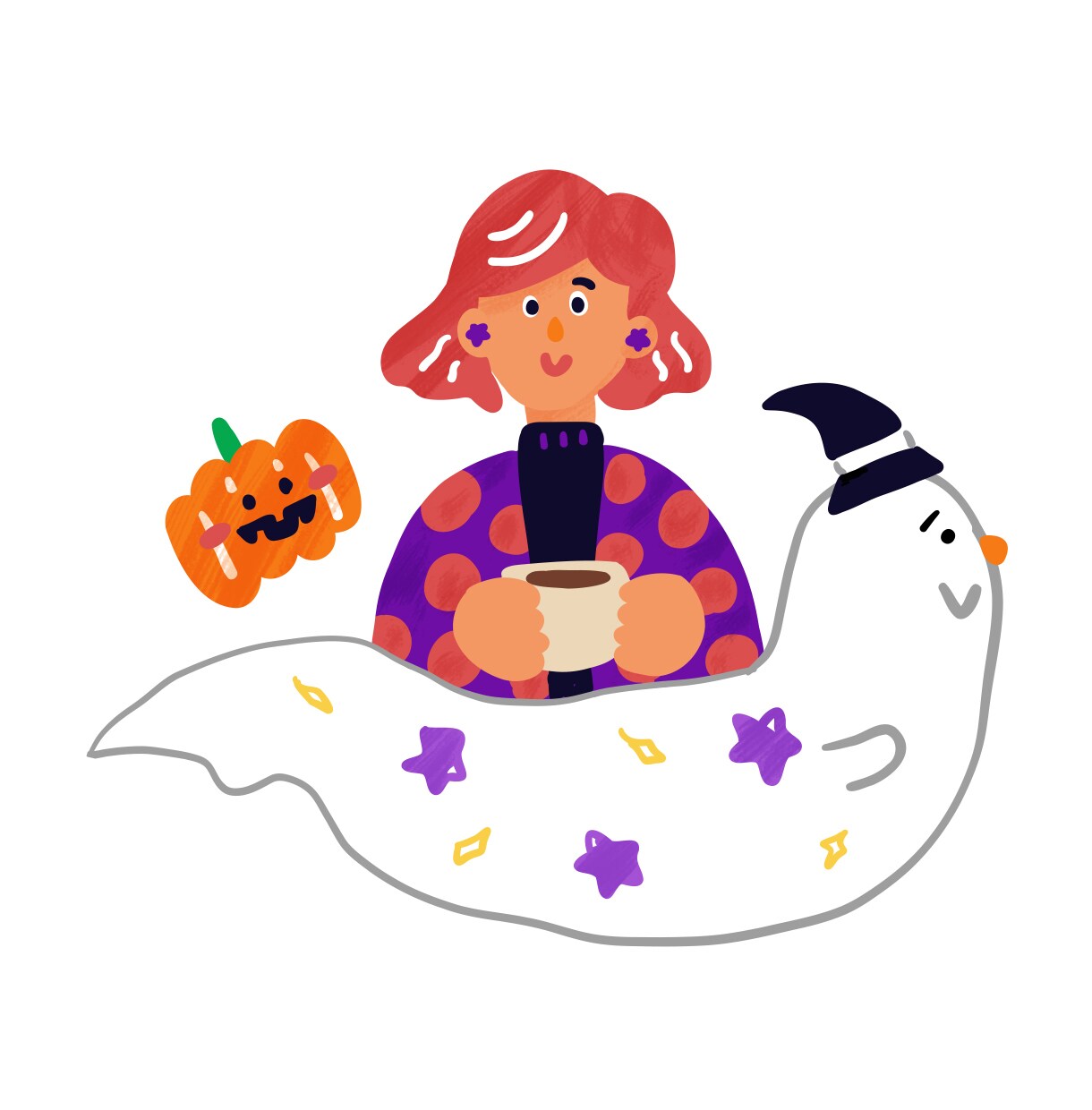 シンプル可愛いポップなカットイラストをお描きします 挿絵やカットイラスト・グッズなどをポップで魅力的にしたい方へ イメージ8