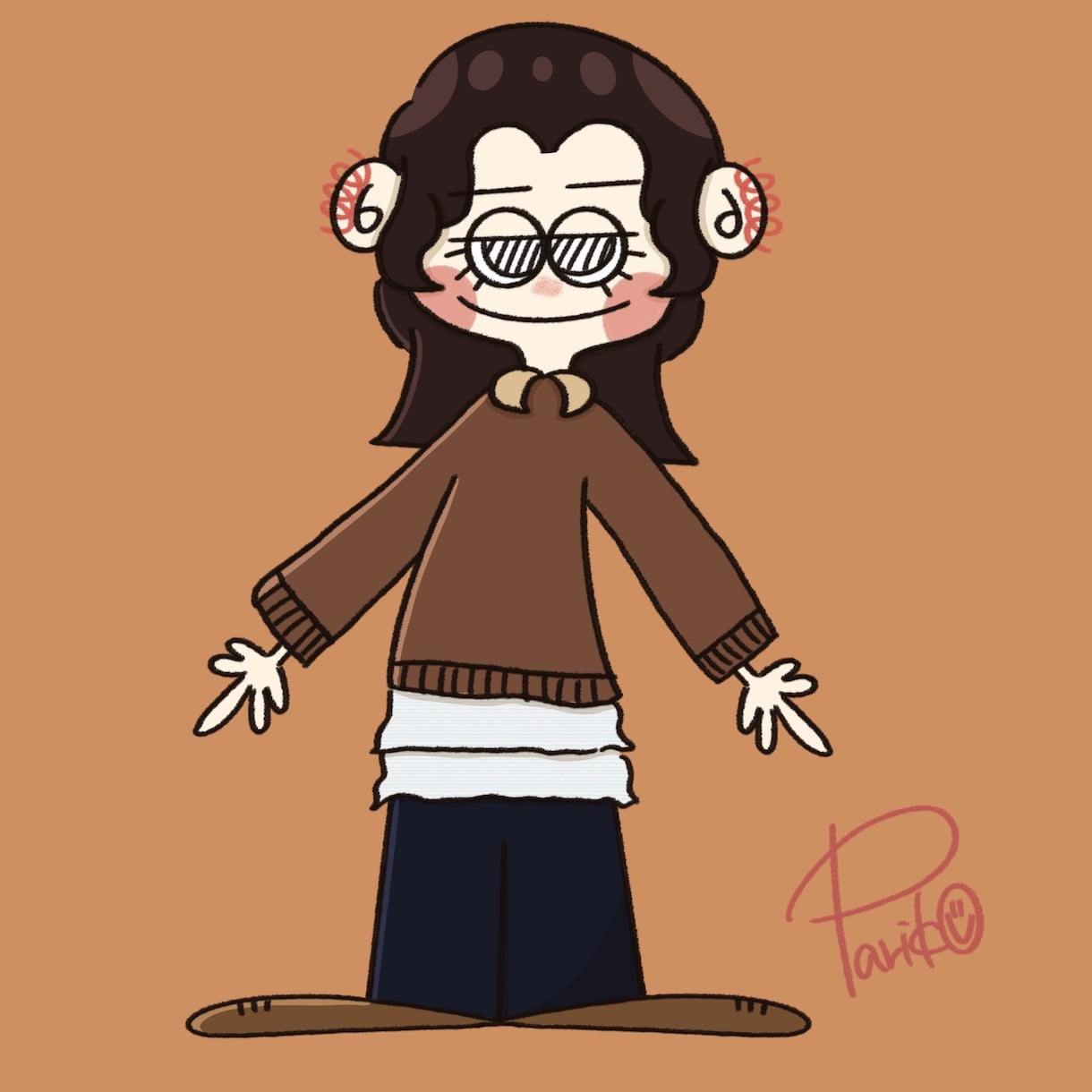 可愛い似顔絵イラストを制作します 可愛い似顔絵をSNSのアイコンやプレゼントに！！ イメージ5