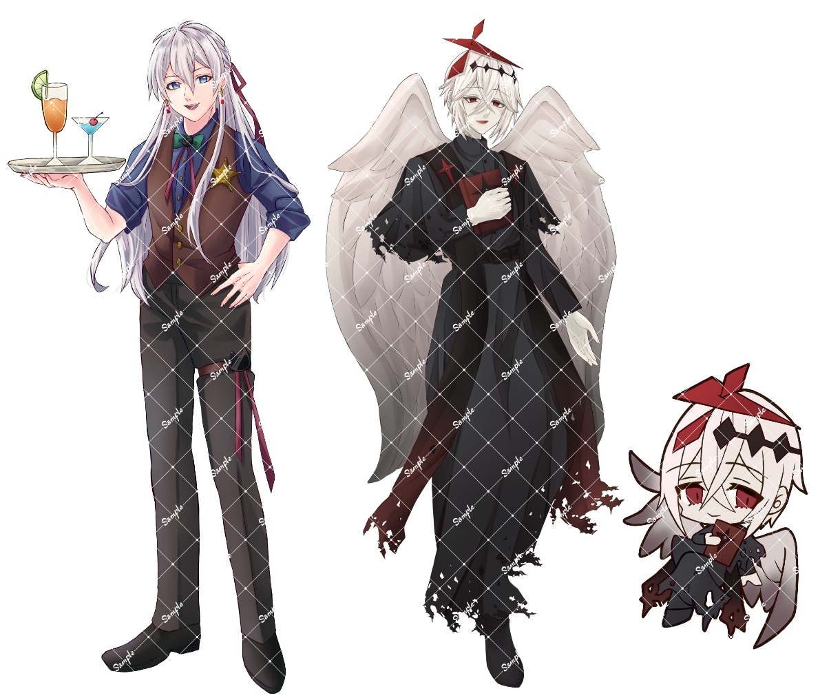 ハイクオリティなIRIAM用立ち絵お描きします お得なミニキャラSDセットもあります イメージ4
