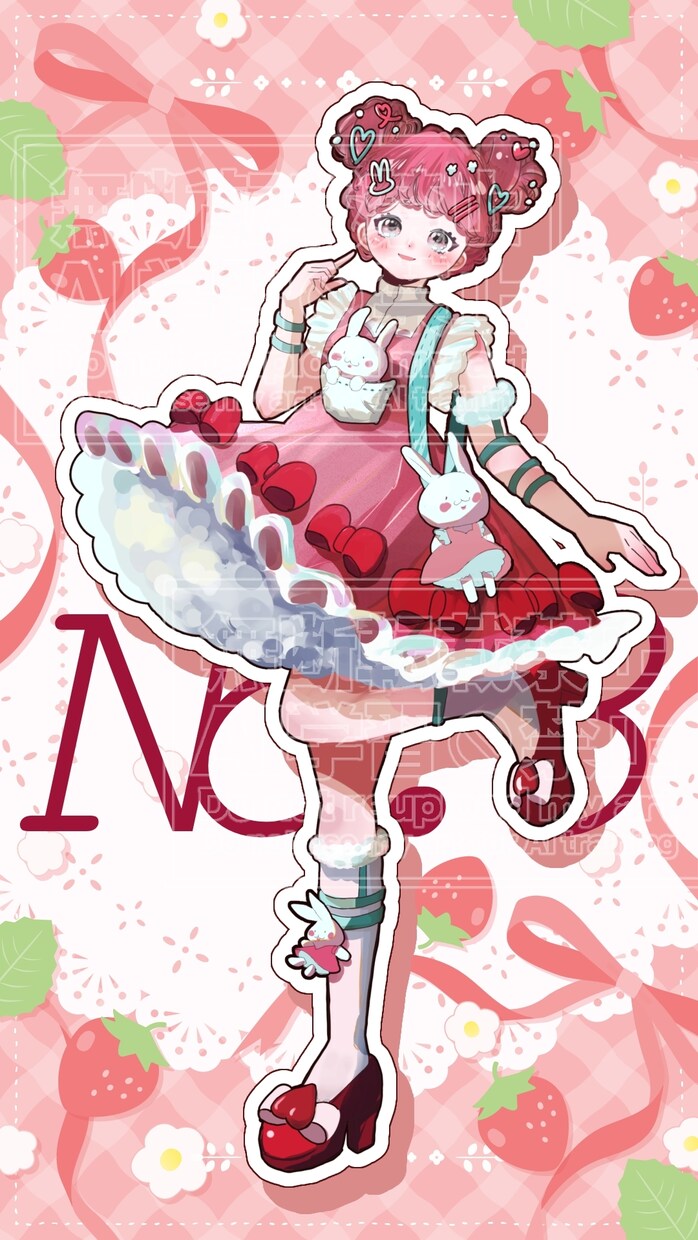 完成品 女の子 立ち絵イラスト販売します IRIAM・TRPG向け 可愛い女の子イラストです。 イメージ3