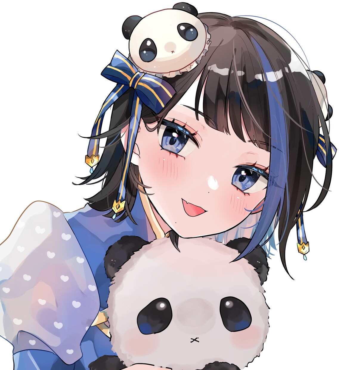 Vtuber様サムネとイラストをセットで制作します セットなのでやり取りも一回で楽に依頼できます！ イメージ8