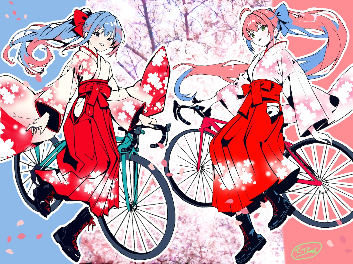Vtuber・配信者向けイラスト描きます SNS・Vtuber・配信サムネなどにおすすめです。 イメージ1