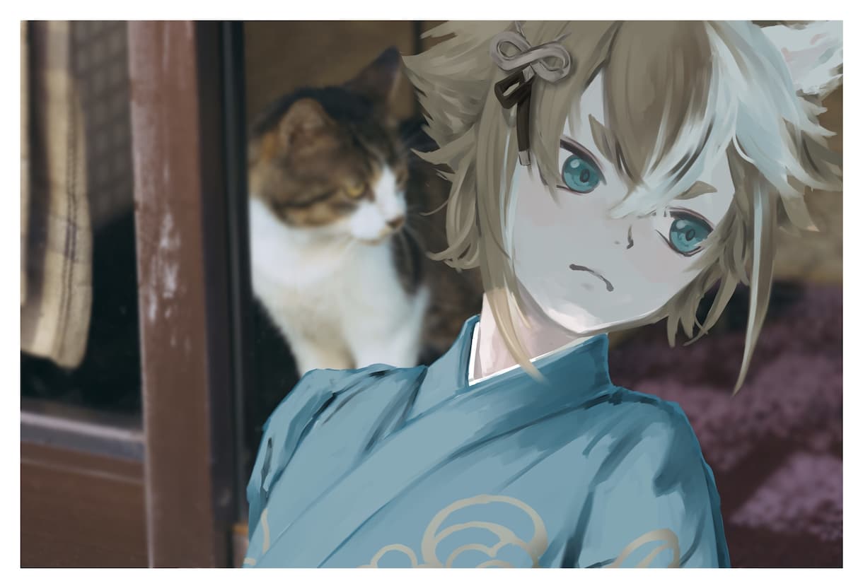 写真のような高品質のイラストをお描きします コスパのいい商品を提供します！snsで目立てるかも！？ イメージ4