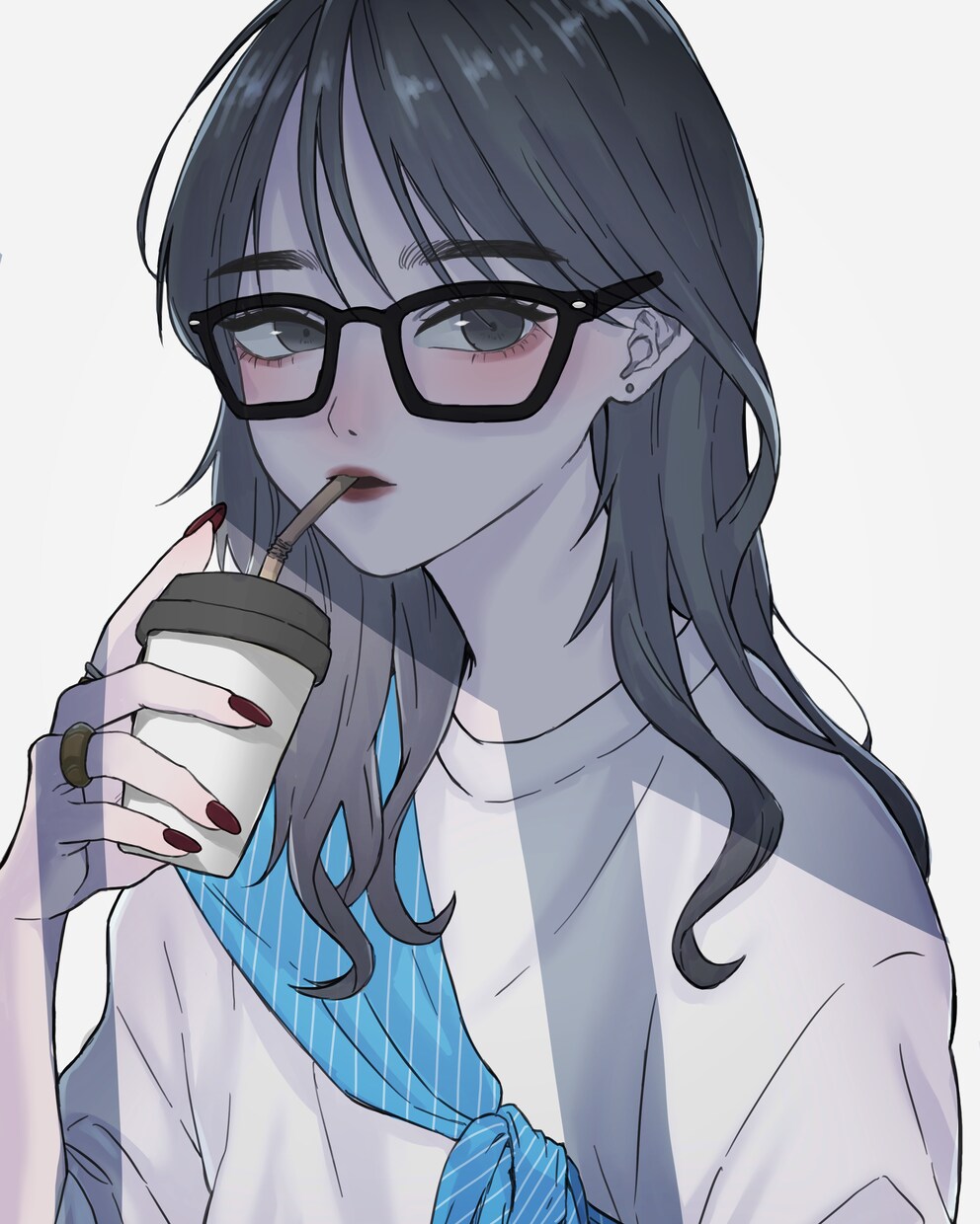 目を惹くおしゃれなイラスト描きます ［SNSで販売経験有り］アイコン、サムネイル等に！ イメージ1