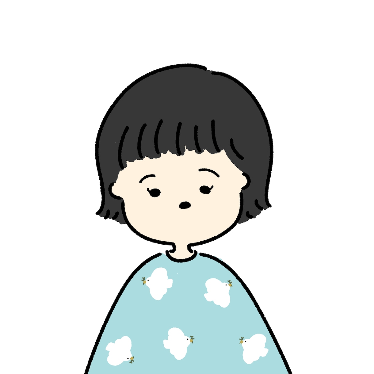 シンプル可愛い似顔絵アイコン描きます 2人まで基本料金◎動物も大歓迎です♪ イメージ6