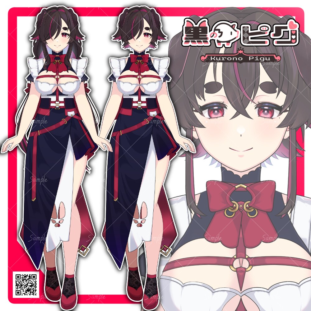 オリジナルの立ち絵描きます SNSで活動で使うキャラクターイラスト制作承ります！！ イメージ3