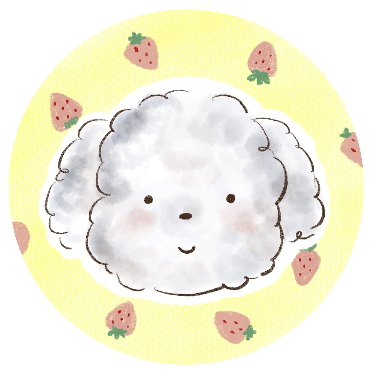 ペットのゆるかわイラスト描きます あなたのペットを水彩色鉛筆風で可愛く描きあげます。 イメージ2
