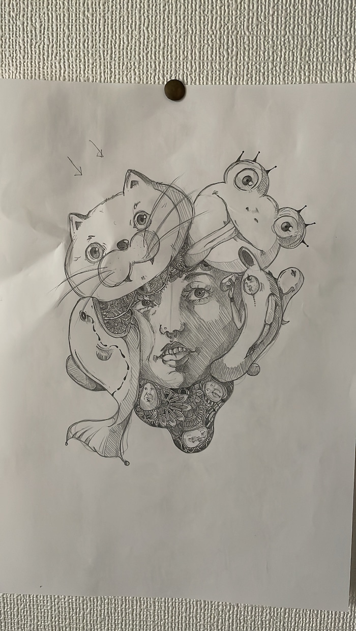 他の人と被らない癖の強い絵届けます 一癖あるジャケットイラストや家に飾る絵を求めている方へ イメージ4