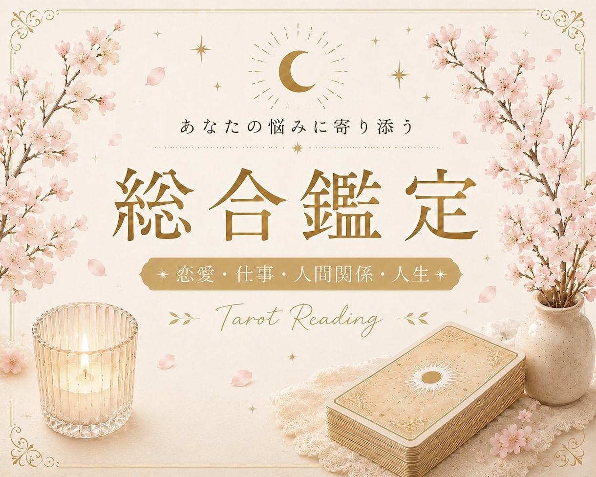 お悩みに合わせたタロット鑑定します 迷いや不安を整理してみませんか？❀ イメージ1