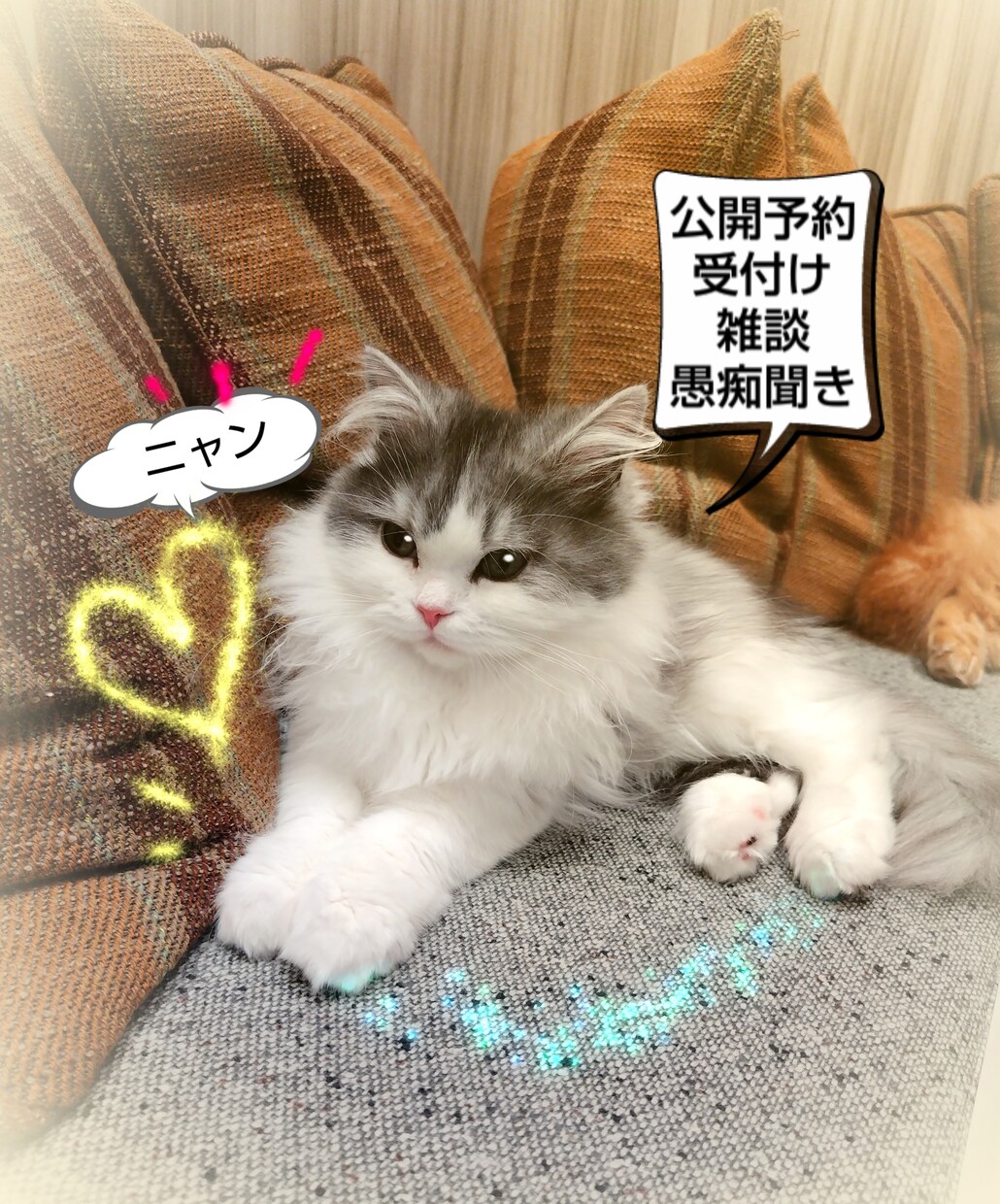 カレンダー公開/お気軽に☆まったりお話し聞きます 匿名評価OK/話して癒して元気をチャージ/雑談/愚痴聞き イメージ1
