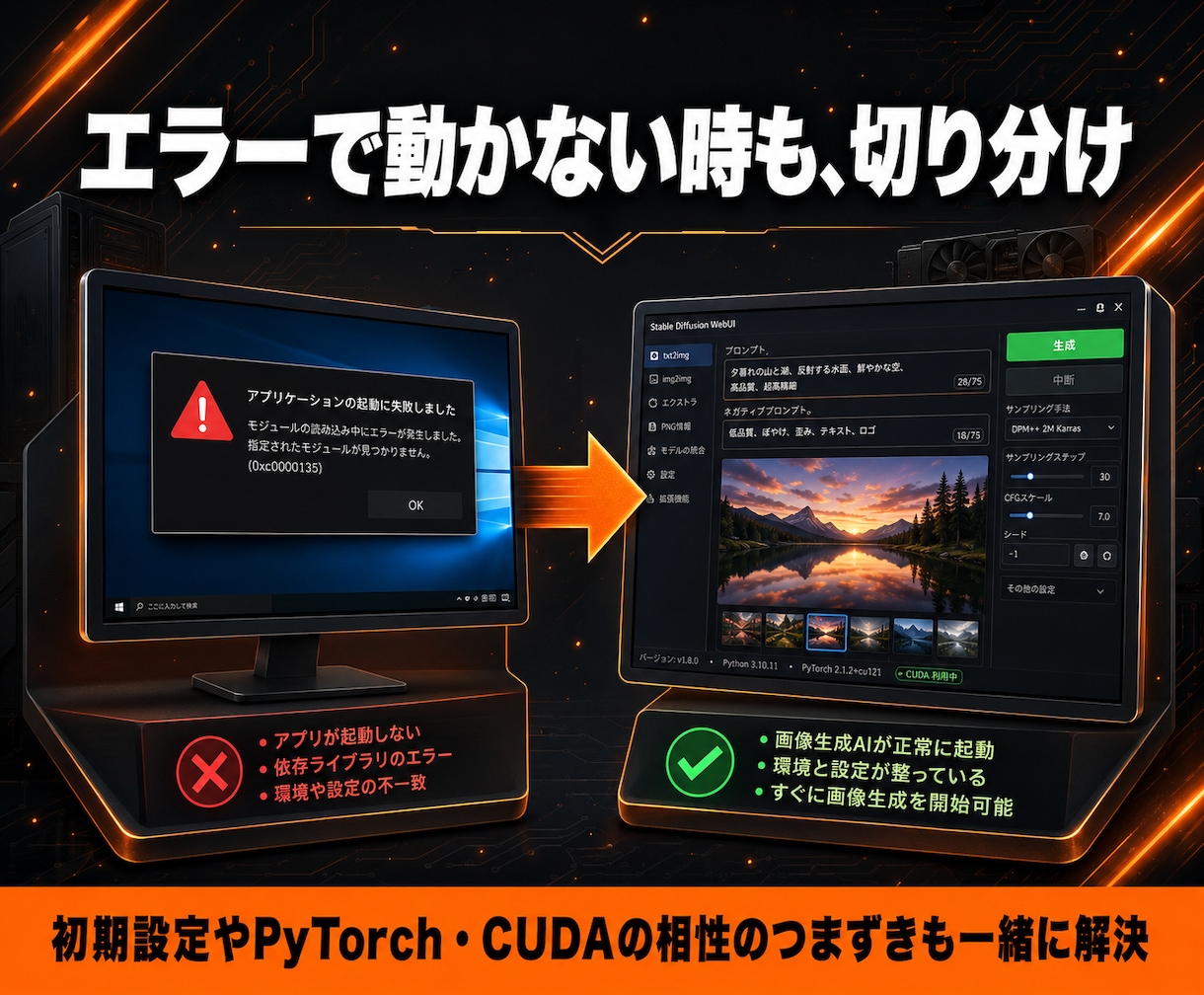 Stable Diffusion導入支援します 画面共有で丁寧に導入支援。厳選モデル集つき イメージ5