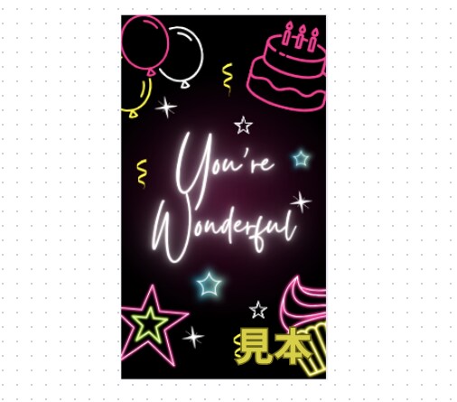 誕生日のお祝いメッセージを動画にします 好きな写真を選ぶだけ！素敵なムービーで楽しくお祝いしたい方へ イメージ4