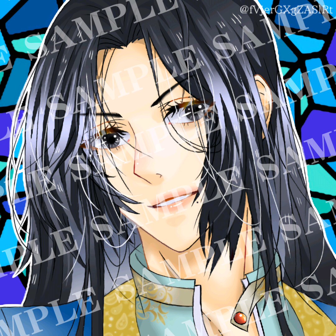 SNS用のアイコンと歌みたのイラスト描きます 男性、女性キャラ両方描けます。 イメージ5