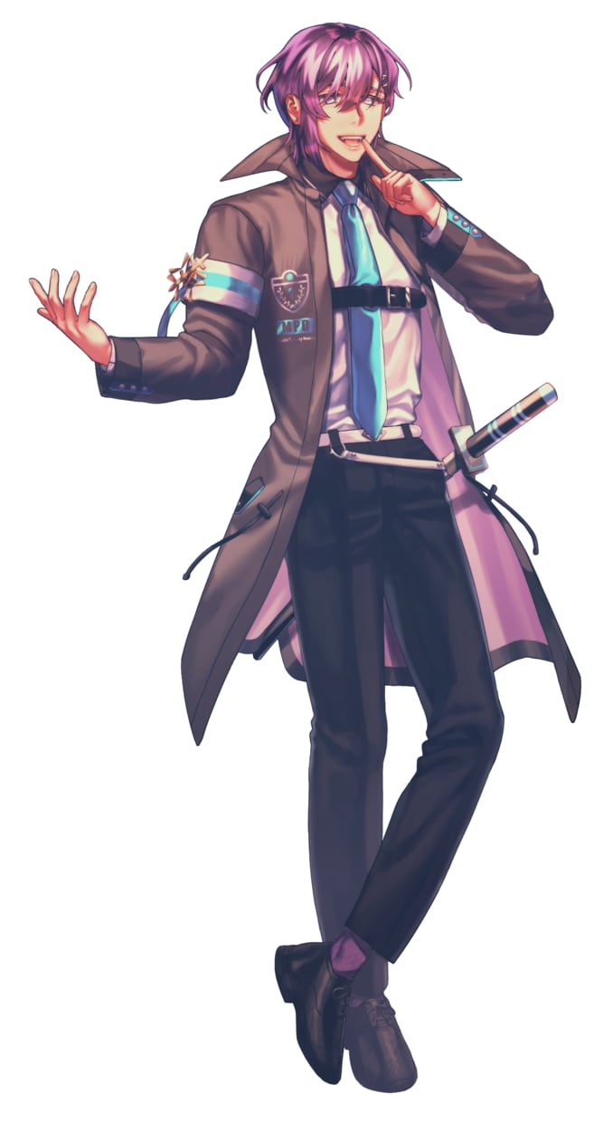 TRPG・配信向けの立ち絵を制作いたします 10～20代の男性キャラクターを得意としております イメージ7