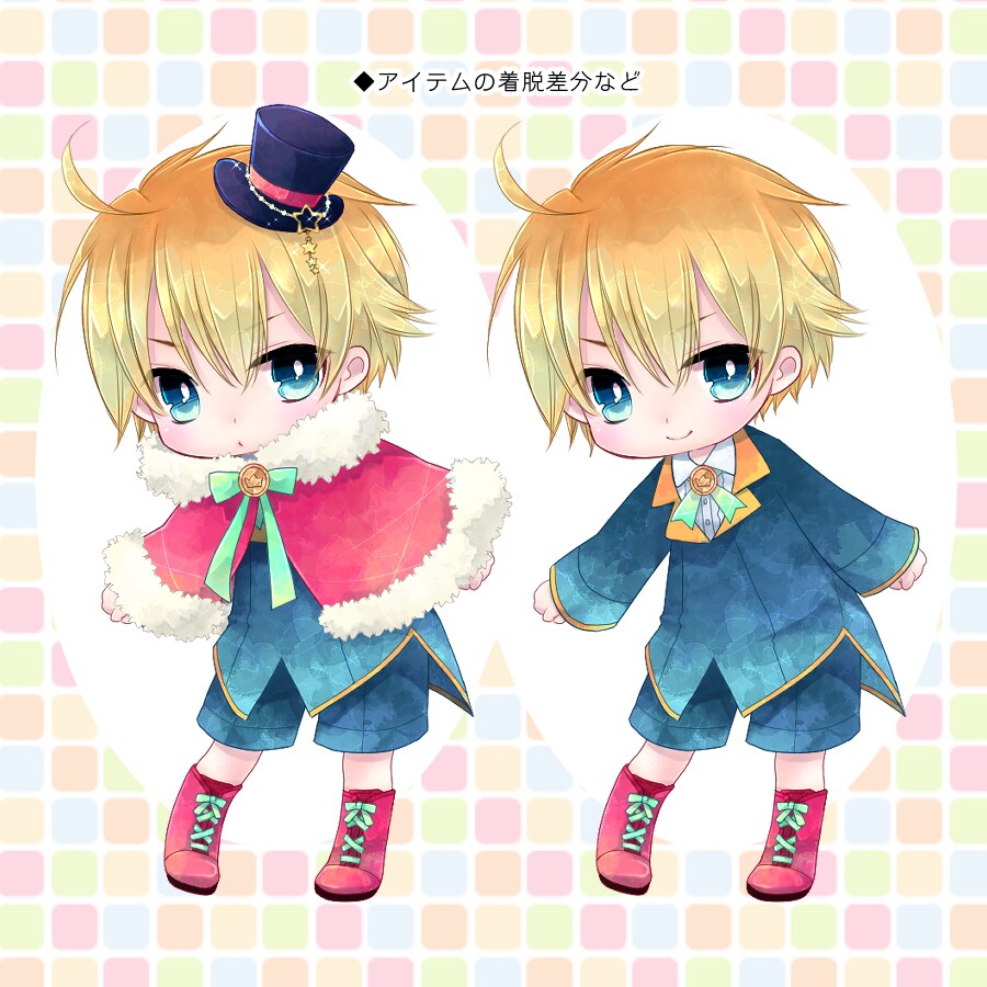 デフォルメ頭身キャラの立ち絵を作成します 可愛い系デフォルメキャラを動画・ゲーム・配信などに イメージ7