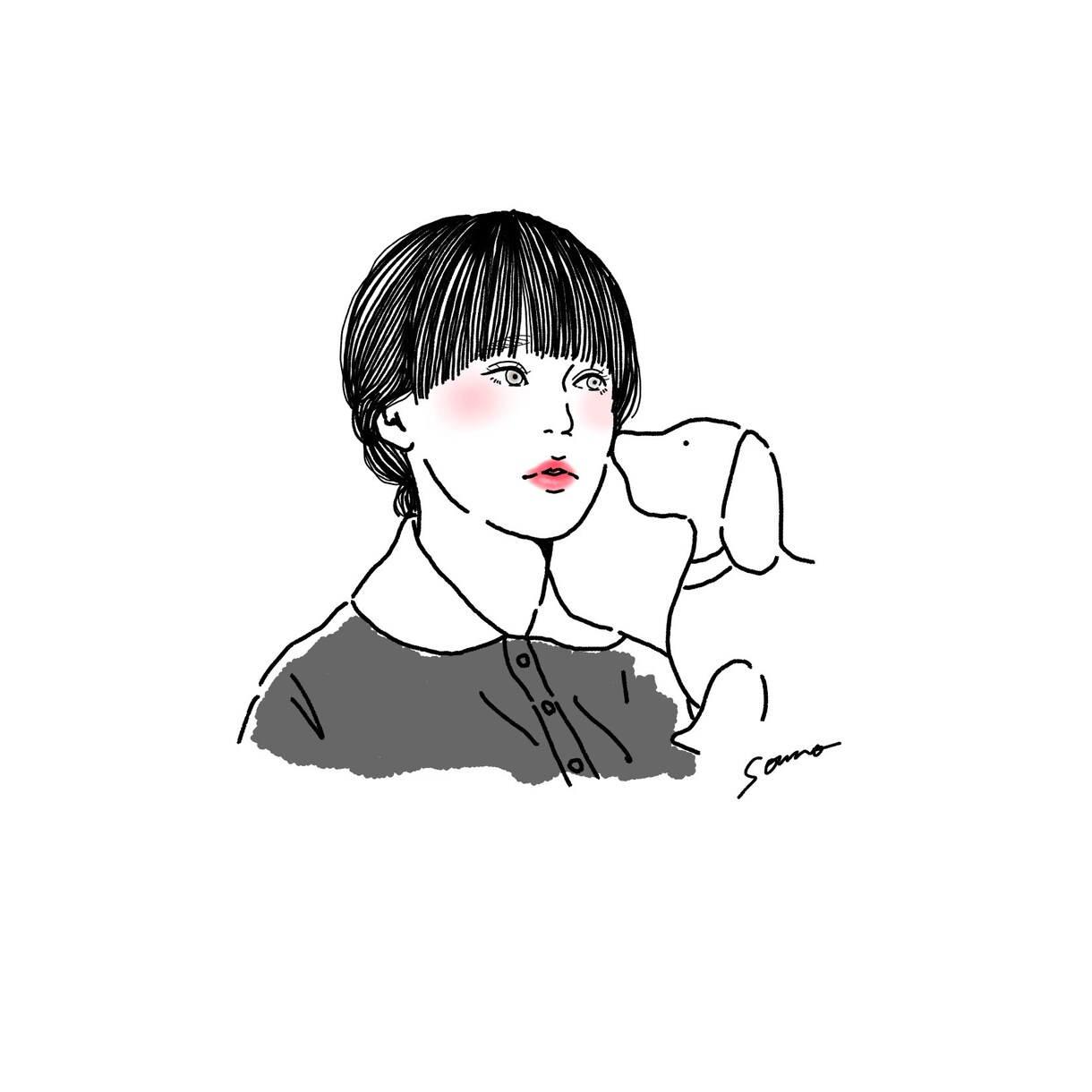 お写真を元に雰囲気重視のイラスト作成します 雰囲気重視のおしゃれなイラストを作成します◎ イメージ2