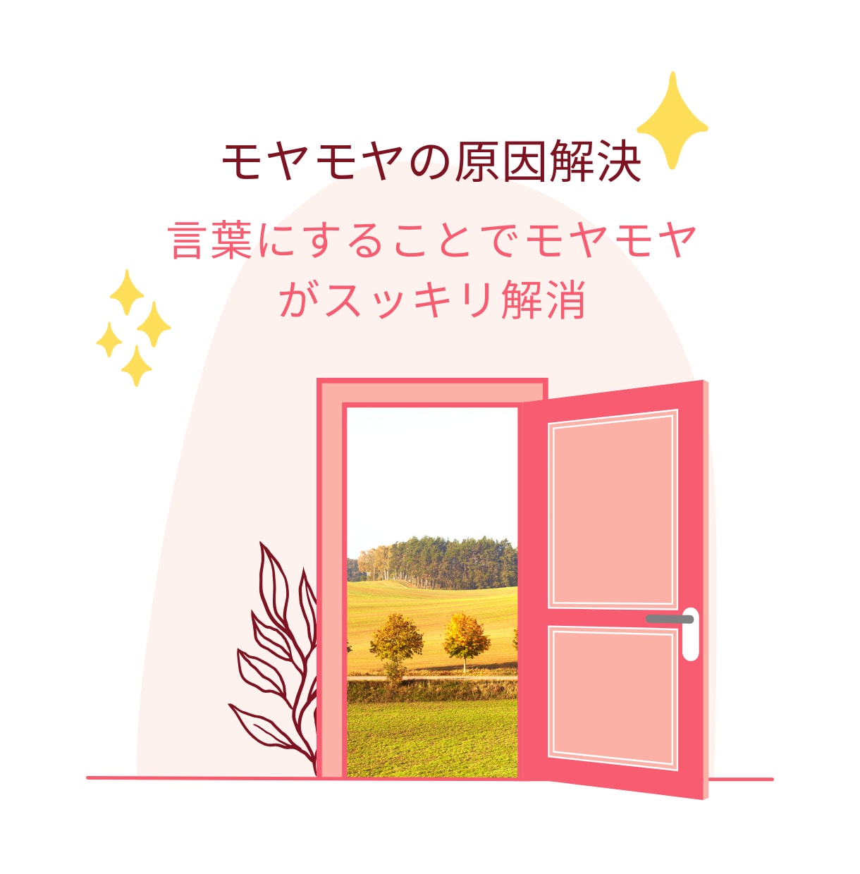 心のモヤモヤ解消します その悩みの根源、一緒に見つけませんか？ イメージ1