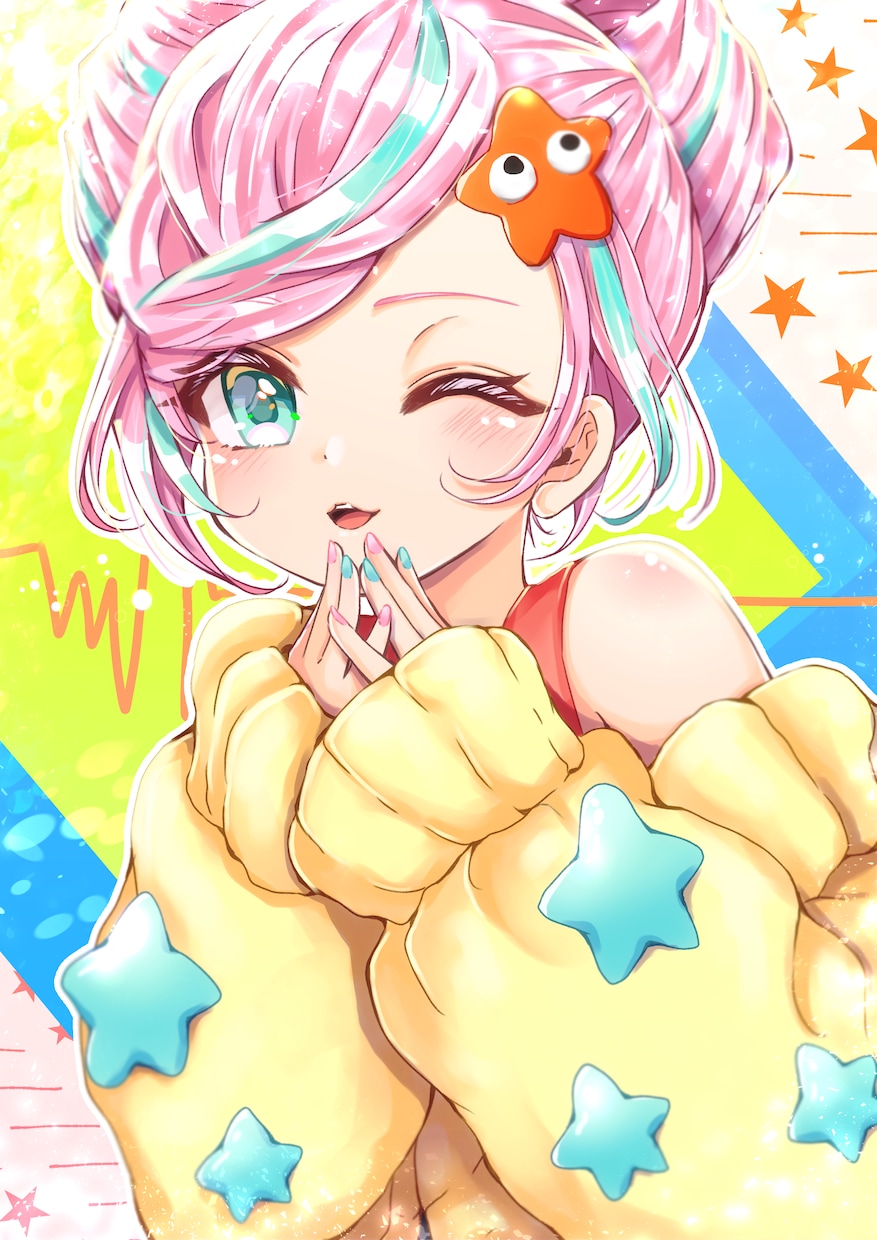 ご希望のイラストを心を込めて描きます アイコン、一枚絵、歌ってみた等の欲しいイラストを描きます！！ イメージ4