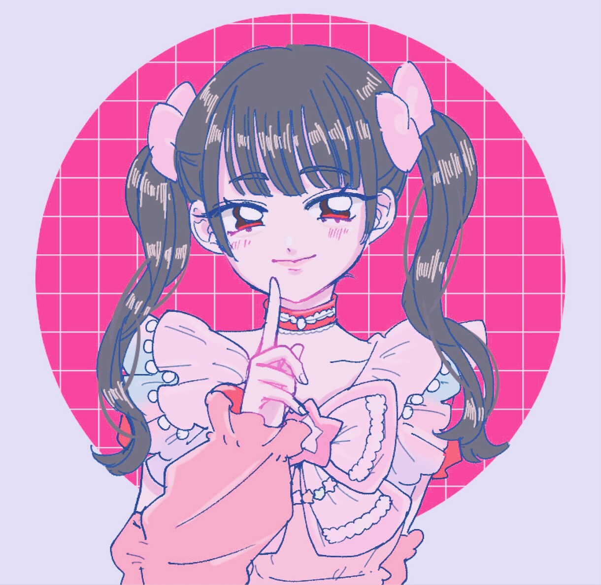 キラかわSNSアイコン(人物1人)描きます アイドル・VTuberなどにもどうぞご利用ください♩ イメージ8