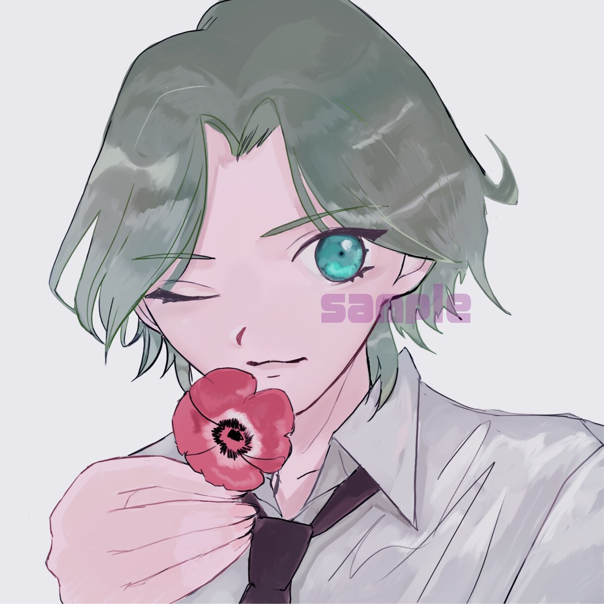 最短1日！SNSのアイコンイラスト描きます 似顔絵、動画の一枚絵、イラストなども対応可！お気軽にご相談を イメージ1