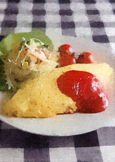 美味しい料理の水彩画加工をします お店のレシピやポスターに。SNS投稿などにもどうぞ。 イメージ3