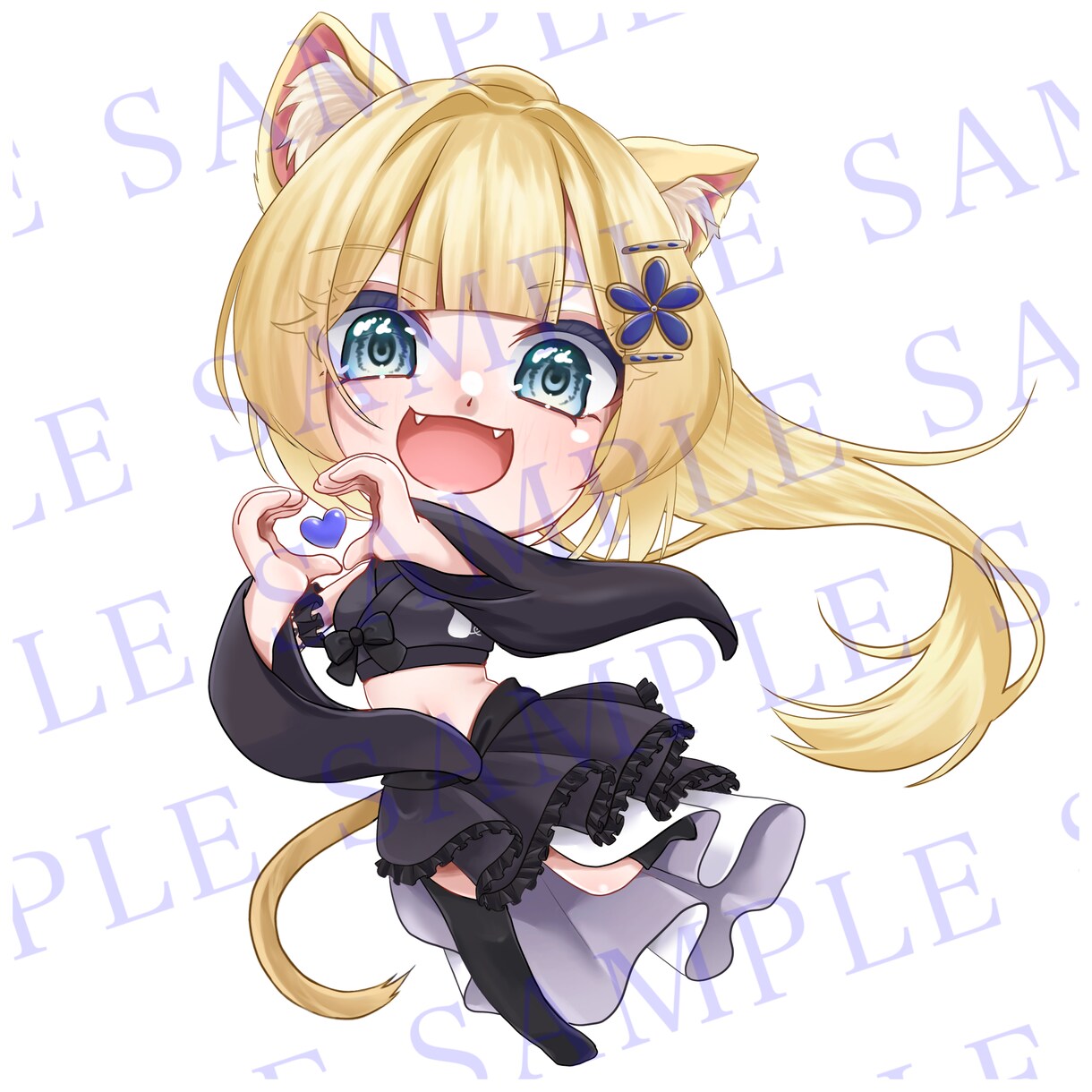 SDキャラ/ミニキャラクターを作成します グッズ用／配信用／アイコン用のSDキャラクターイラスト イメージ5