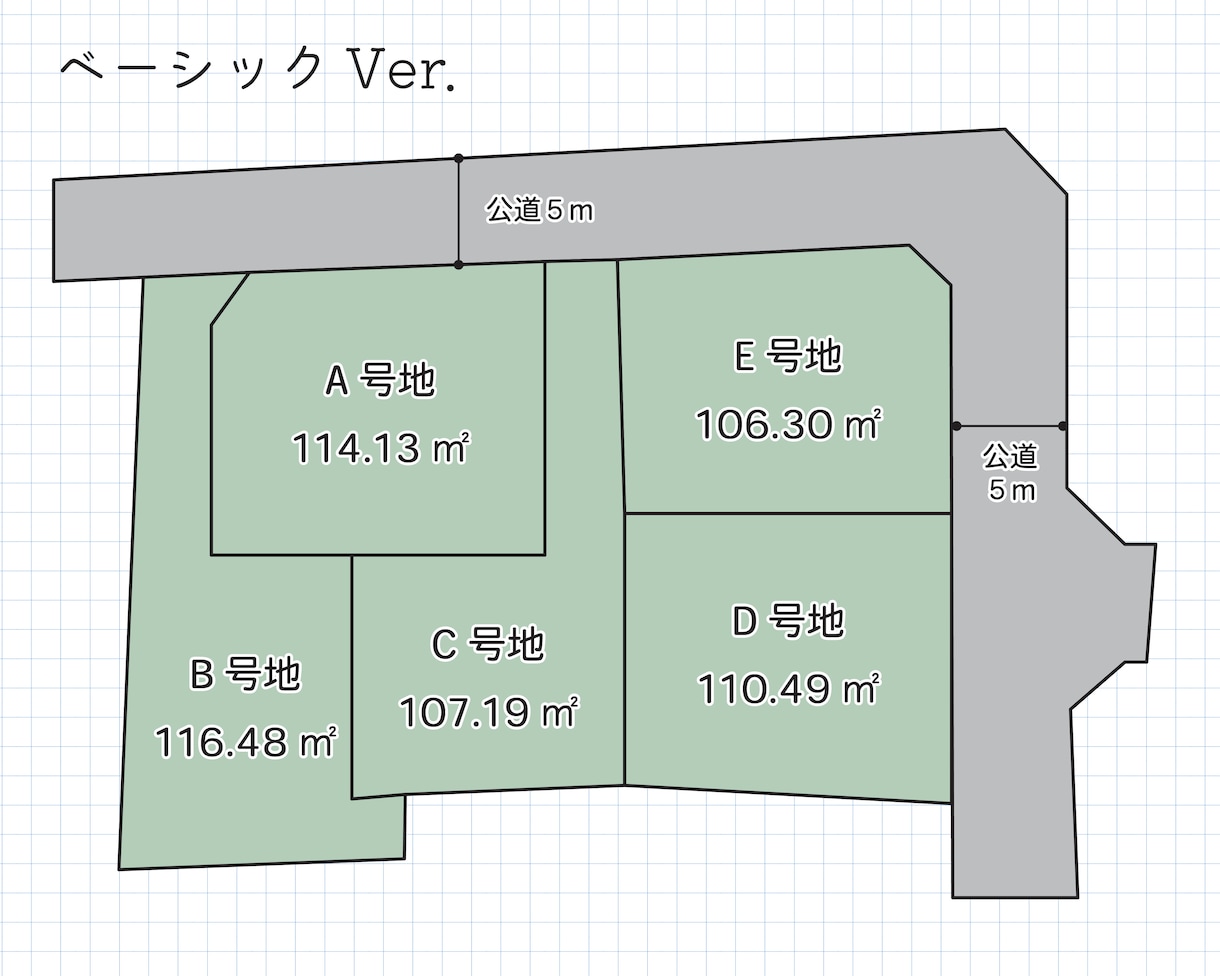 最短即日納品！区画図作成します 元工務店インハウスデザイナーが丁寧に作成します！ イメージ2