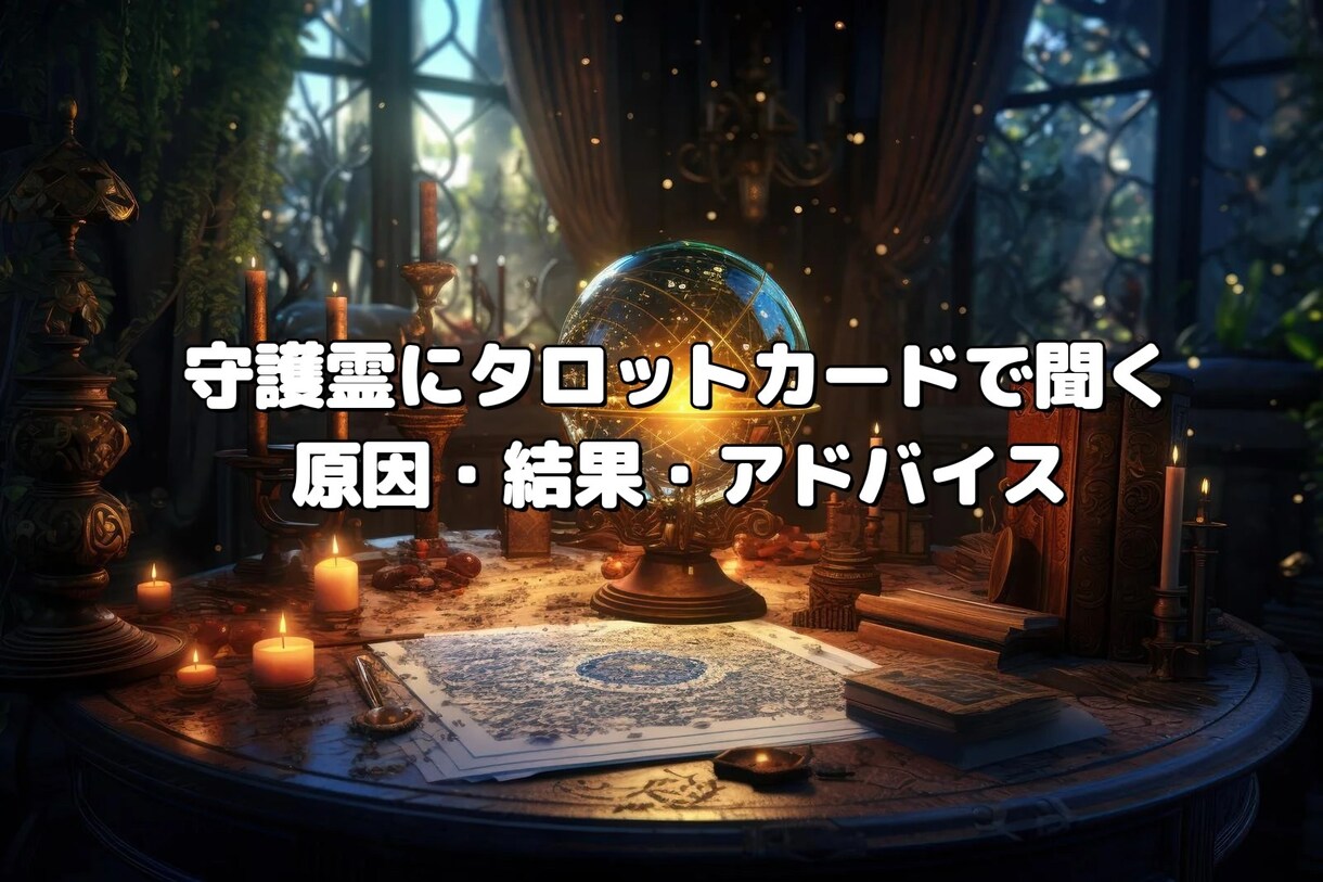 守護霊とタロットで現状と近未来を読み解きます 原因・未来・行動までわかるリーディング イメージ4
