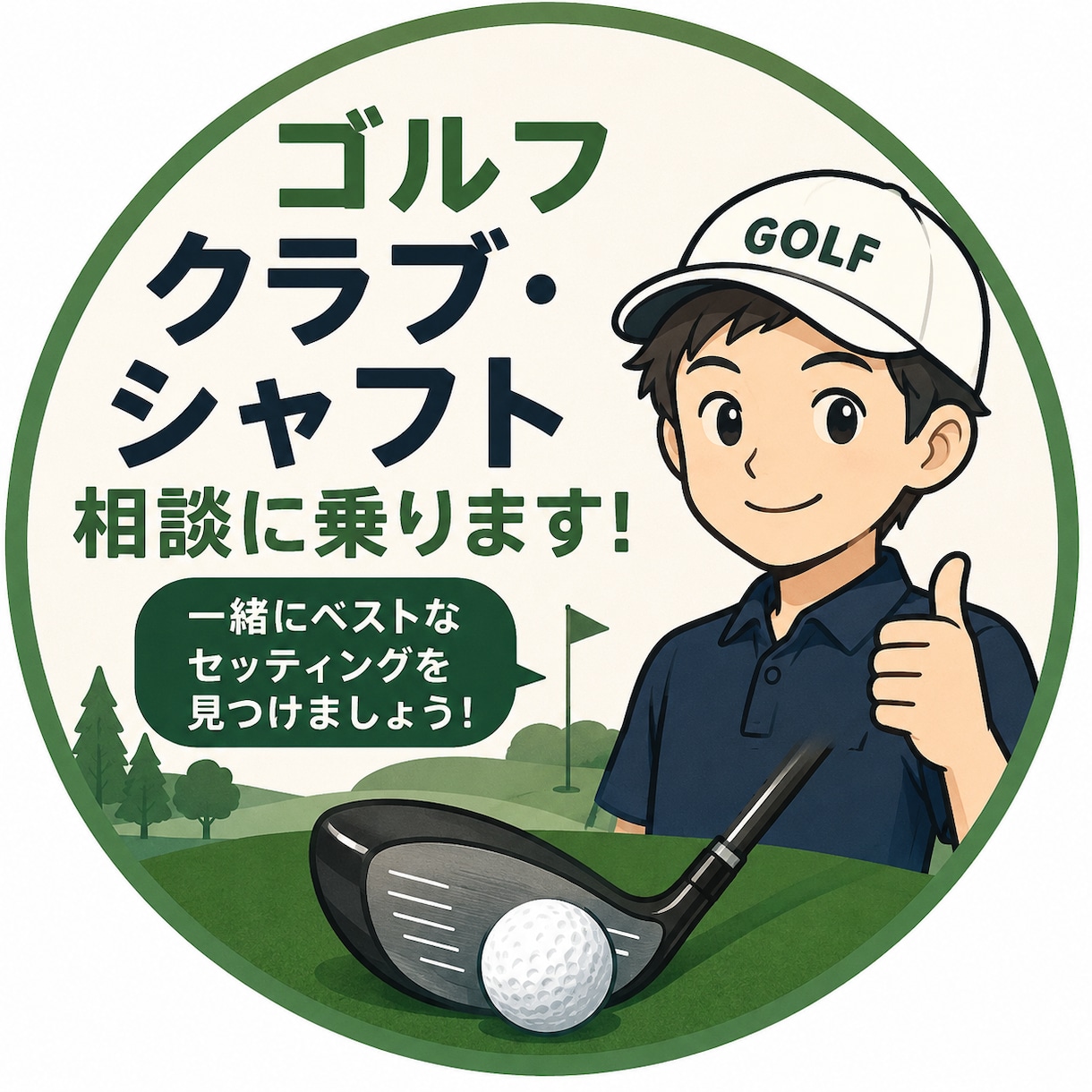 ゴルフクラブ・シャフト相談受けます ゴルフ好きアマチュアがクラブ選びの相談に乗ります イメージ1