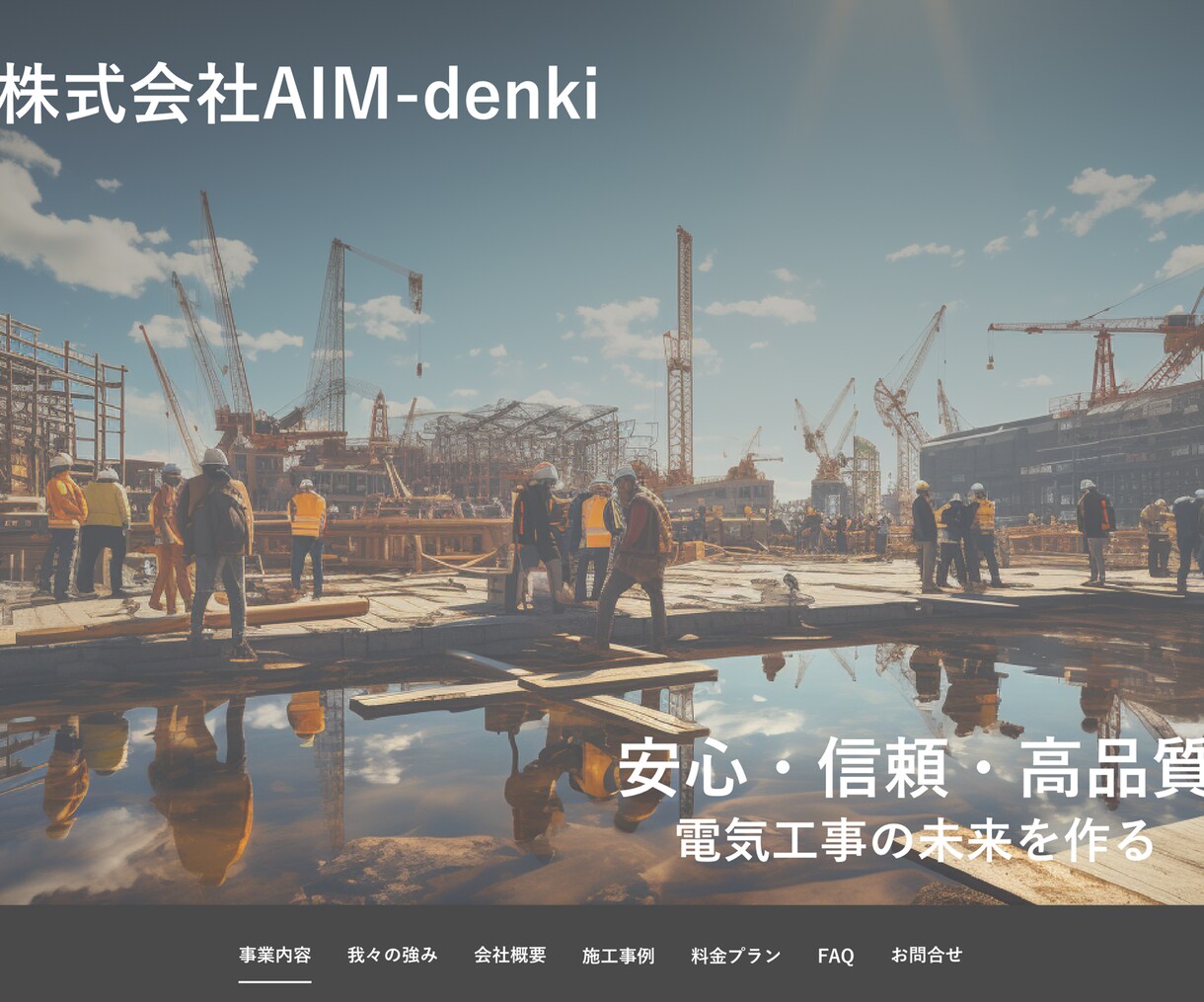 プロのマーケターが制作するwebサイト作ります webサイトはデザインではなく結果が全て イメージ3