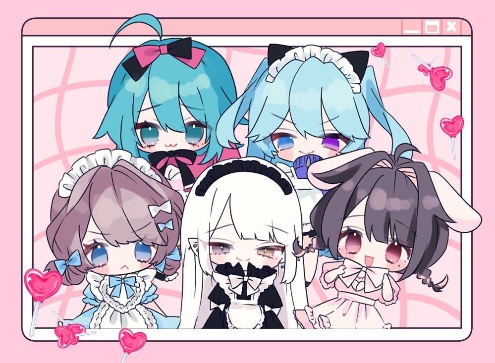 ミニキャラ描きます アイコン等に使えるイラストが欲しい方におすすめ イメージ1