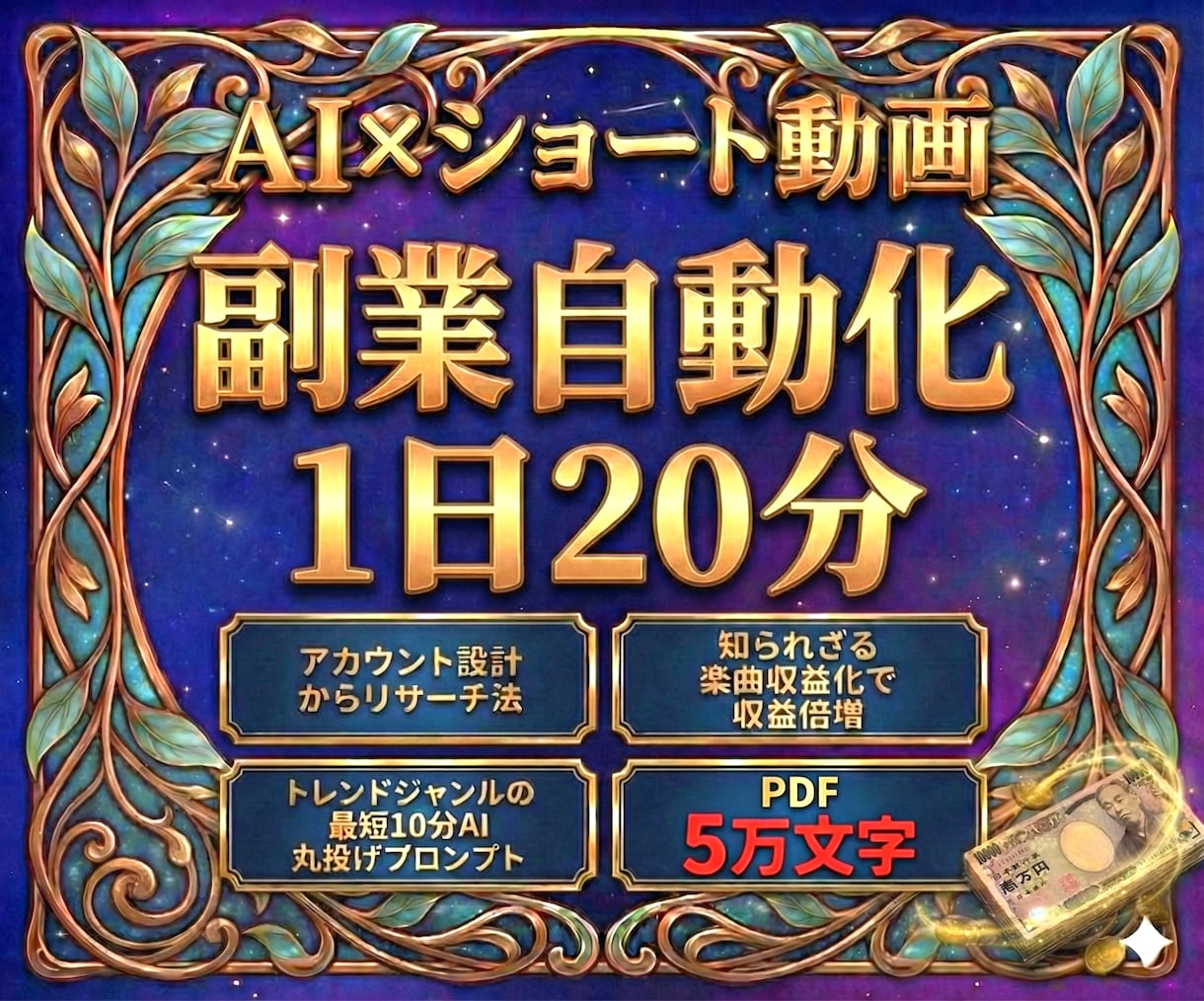 初心者向け『AI×SNS副業』収益化の裏技教えます 15万人越えチャンネルのプロが知られざる収益化方法徹底解説 イメージ1
