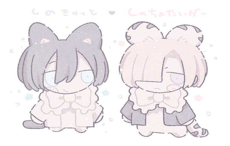 二頭身デフォルメイラスト作成します あなたのオリジナルキャラクターをデフォルメに！ イメージ6