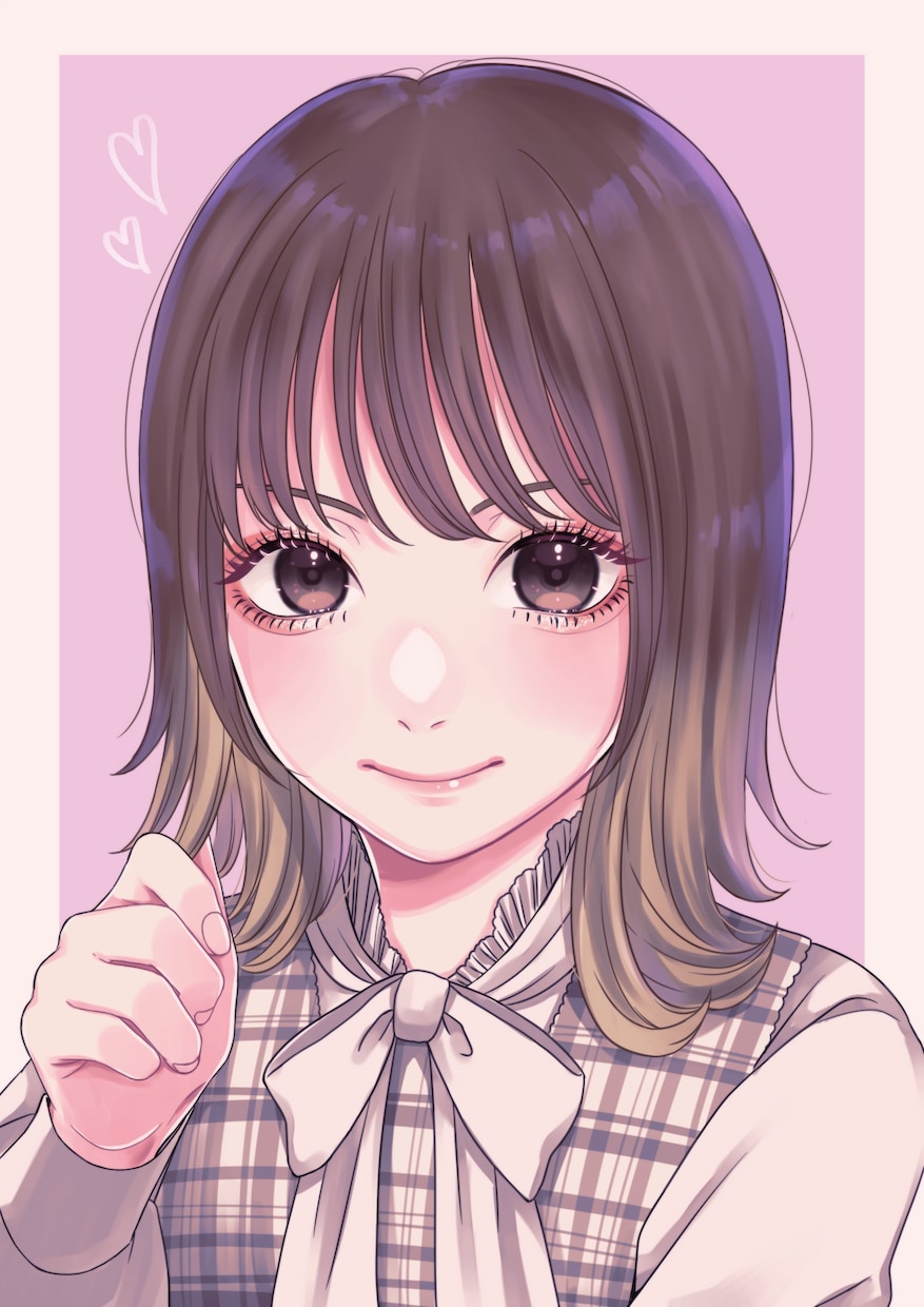 SNS等のアイコン描きます 自撮り写真のキャラクター化も可能です！ イメージ3