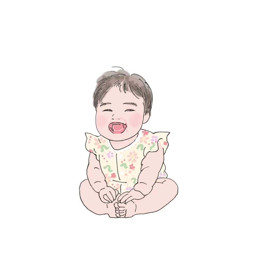 かわいい◎シンプル赤ちゃんイラストを描きます SNS用などに最大3カット作成します。 イメージ2