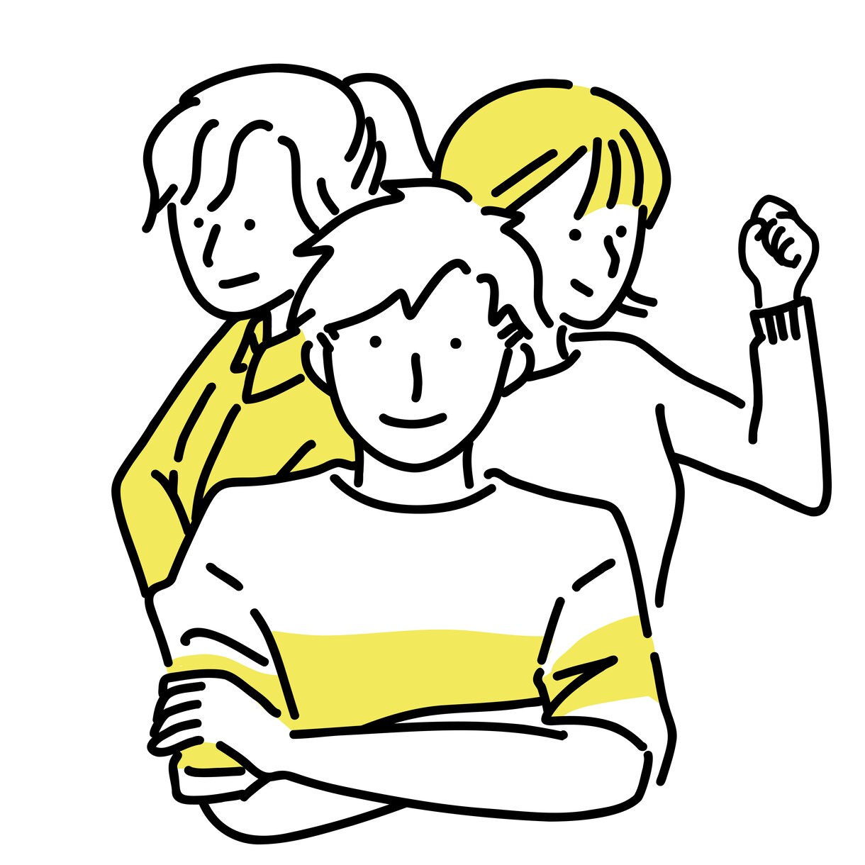 商用OK!シンプル線画イラスト作成します WEBサイトやチラシのイラストが必要な方へ