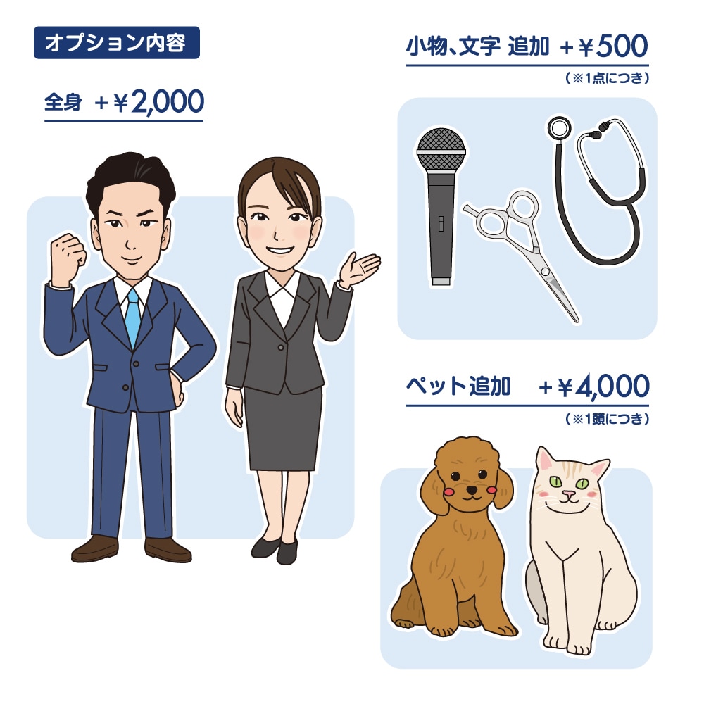 ビジネスにも使いやすいシンプルな似顔絵お描きします 名刺やアイコンなど幅広くご活用できます！ イメージ3