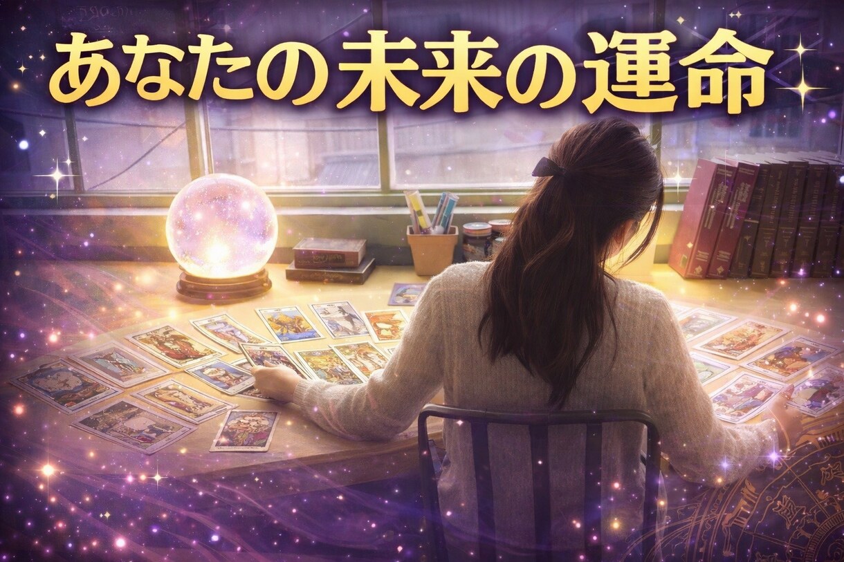 あなたの気持ちをやさしく鑑定します 心が少し軽くなる、そんな占いです イメージ1