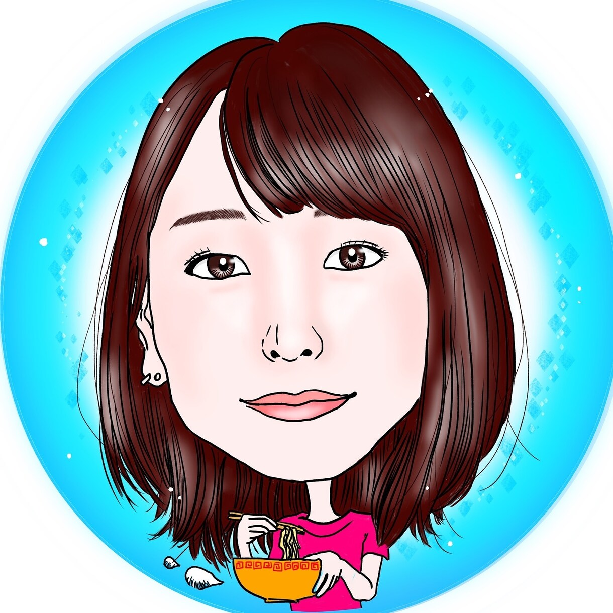 和み系似顔絵描きます 記念日や送別会など、かさばらないプレゼントにピッタリ イメージ4