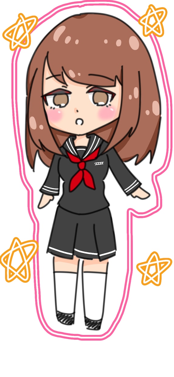 イラスト描きます あなたの好きな色をイラストに入れます イメージ5