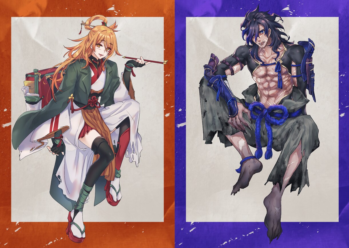 IRIAM可！キャラクター立ち絵制作します live2Dパーツ分けも可能です♪ イメージ9