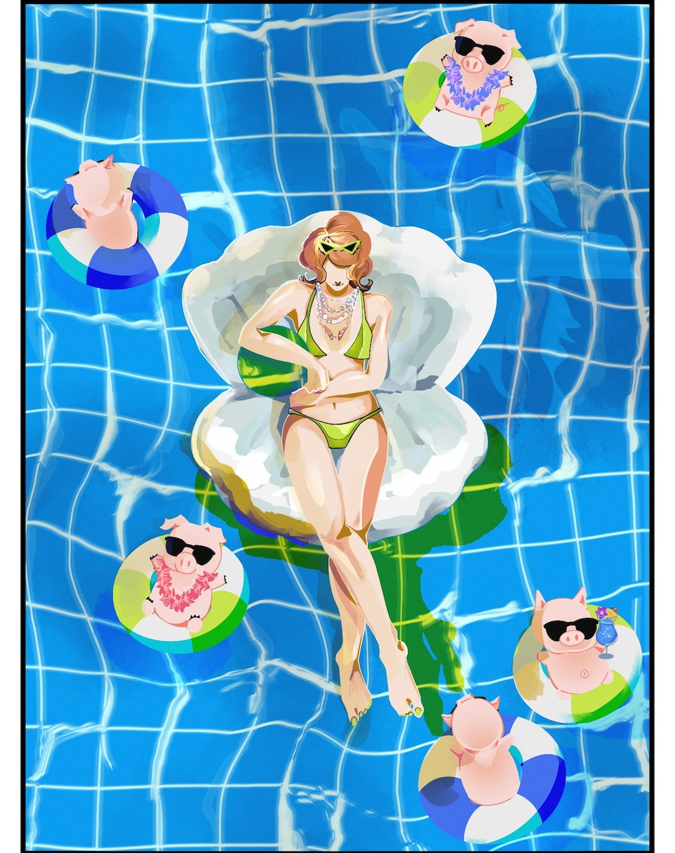 限定価格‼︎クールで世界観のあるイラスト制作します アイコン、サムネイル、SNS用の一枚絵まご気軽にご相談○ イメージ2