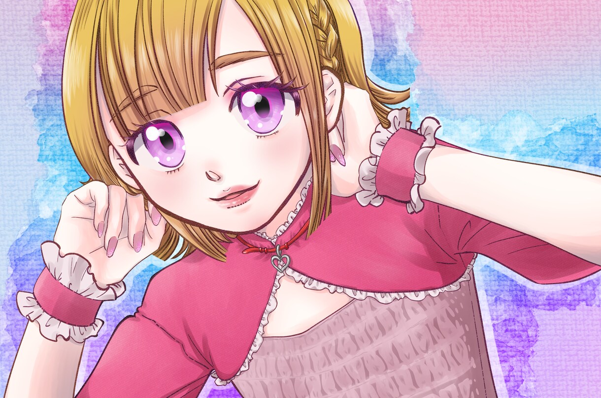 歌ってみたサムネイル画など雰囲気ある一枚絵描きます 動画サムネイル、SNSアイコン、グッズ制作用、プレゼントなど イメージ5
