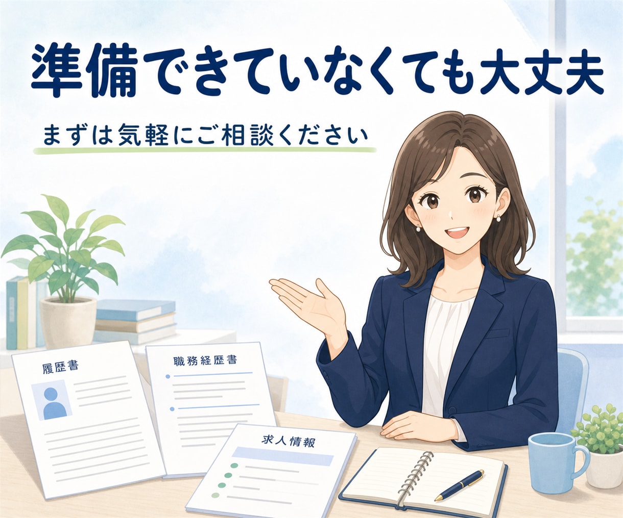 現役採用担当が模擬面接を行います ネットでは得られないリアルな面接対策を行います イメージ9
