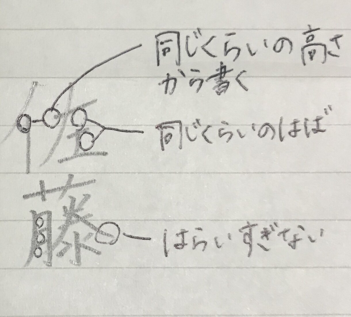 書きたい文字のお手本を書きます ポイント解説付き！キレイな文字が書きたいあなたにおすすめ！ イメージ2