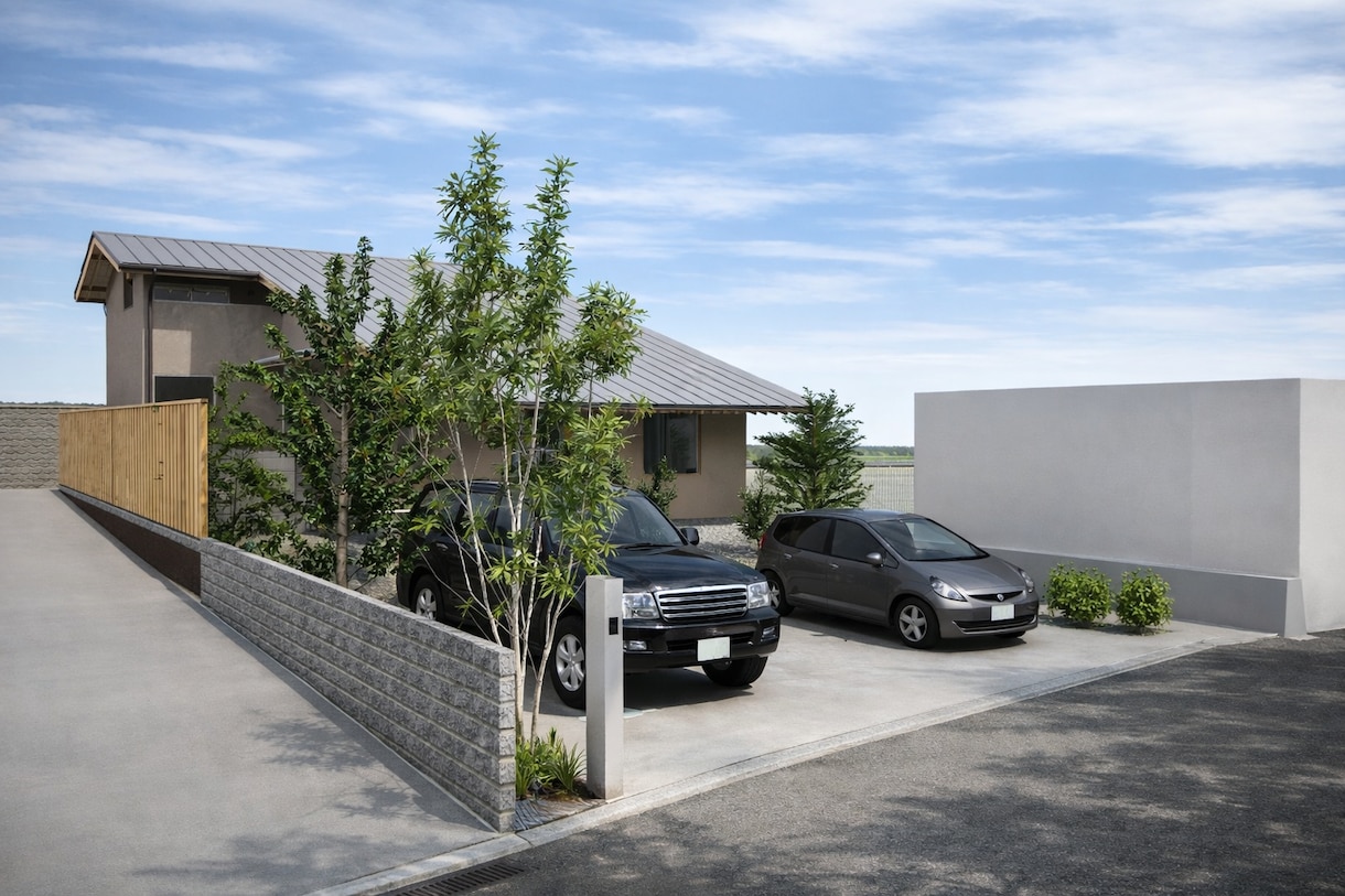 価格大幅改定！住宅外観CGパース作成致します ポチの家から豪邸まで、低価格でお気軽に！ イメージ2