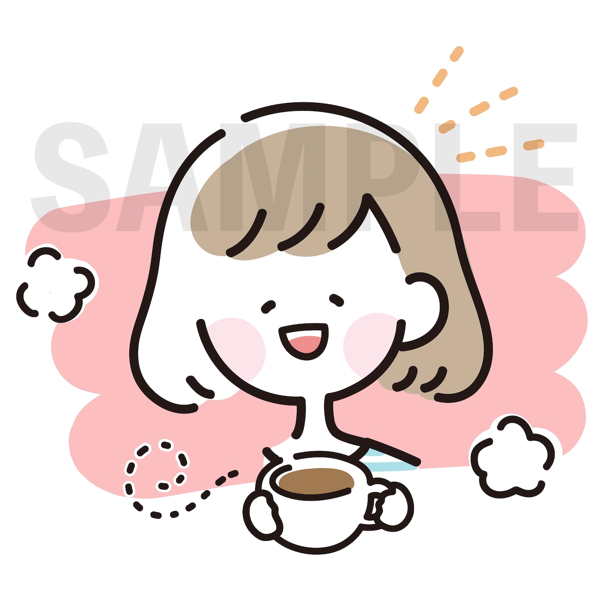 ゆるいオリジナル似顔絵アイコン描きます YouTube/SNS/ブログでも使えるかわいいイラスト！ イメージ2